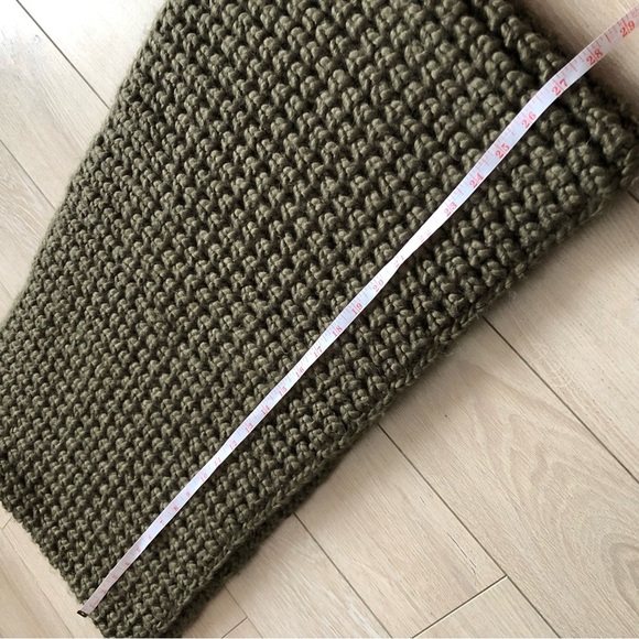 Gap Wool Blend Chunky Knit Snood in Brown - Picture 3 of 8